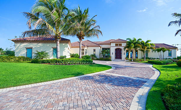 Permeable Paver Driveway in Shallotte, NC